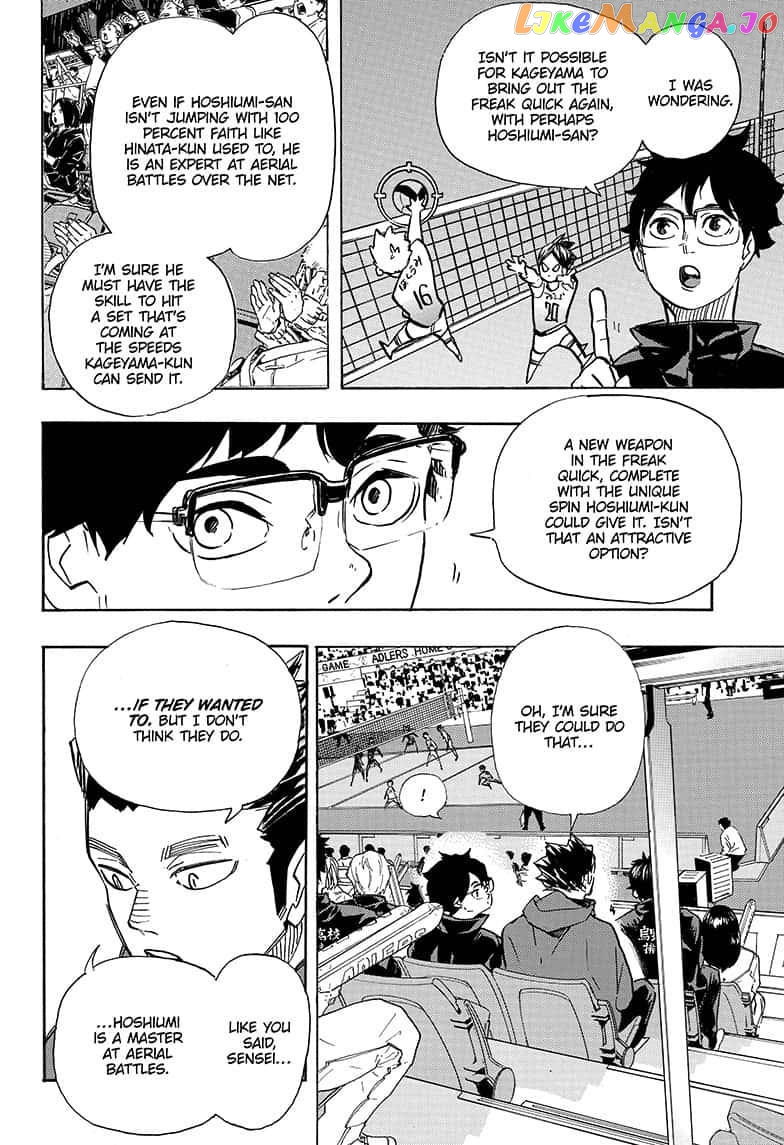Haikyuu!!, Chapter 388 image 06